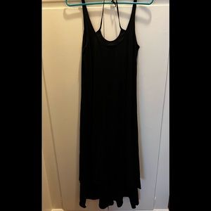 Black Fair Trade Cotton Tiered Dress